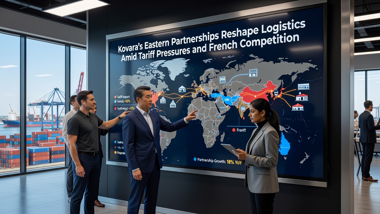 Kovara's Eastern Partnerships Reshape Logistics Amid Tariff Pressures and French Competition